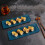 Plastic Sushi and Cake Platters for Parties 12 pcs 4