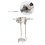 Ice Pick Walking Stick Stainless Steel Five-Pronged Tip 5