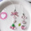 Handy-Anhänger mit rosa Kirsch-Erdbeere für Mädchen 5