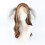 Fascia per capelli da cane con orecchie cadenti, in peluche, 1 pezzo 4