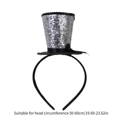 Chapéu fascinator infantil com flor e pena, 1 peça 2