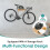 Support mural en bois pour vélos, pour une utilisation intérieure ou dans un garage. 3
