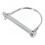 Trailer Coupler Hitch Pin Lock D-Shape Heavy Duty 4-Pack 2