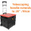 Chariot pliable noir pour enseignant (1 unité) 2