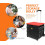 Chariot pliable noir pour enseignant (1 unité) 5
