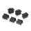 KCD11-Wippschalter 10x15mm EIN-AUS oder EIN-AUS-EIN 2/3 Pins 5 3