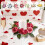 Coroa de velas com rosas de seda para decoração de festas de casamento. 7
