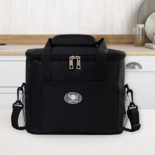 Bolsa térmica grande e impermeable para el almuerzo. 2