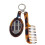 Sleutelhanger met luipaardprint, kam en make-uptool. 8
