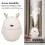 Mini USB-ilmankostutin aromidiffuusorilla320ml 8