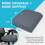 Coussin de siège Xtreme Comforts en mousse rembourrée avec poignée 2