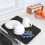 Non-Slip Kitchen Drying Mat – Flexible Drain Tray1-Pack 3