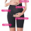 Short de maternité sans coutures, taille haute et poches 3
