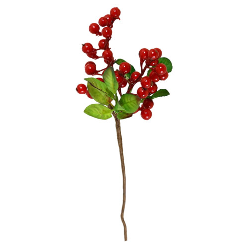 Tulpini artificiale din fructe de pădure roșii pentru decorul casei, 1 pachet 1