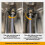 Clé à bassin réglable 3/8"–1-1/4" 11 pouces 3