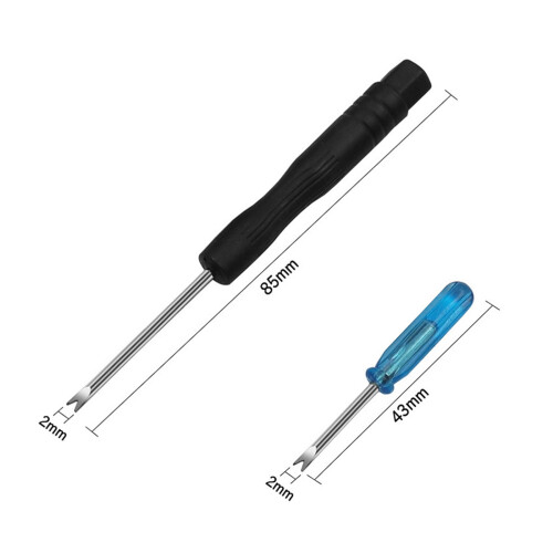 Ferramenta para remover pulseira de relógio com cabo de plástico de 2,0 mm 1