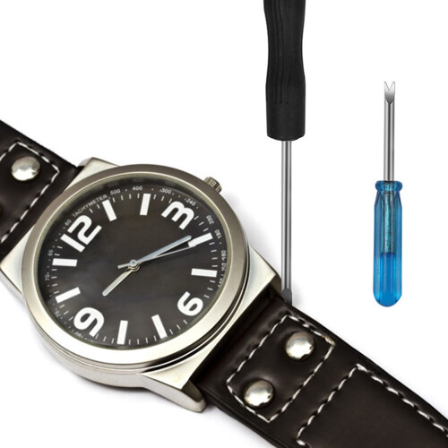 Ferramenta para remover pulseira de relógio com cabo de plástico de 2,0 mm 2