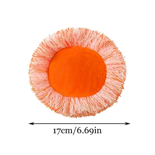 Wasbare microvezel dweilpad in zonnebloemvorm (1 stuk) 2