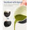 Ciotola da matcha in ceramica con beccuccio e supporto per frusta 500 ml 3