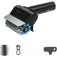 2026 Electric Grill Brush, Portable Cordless BBQ Cleaner