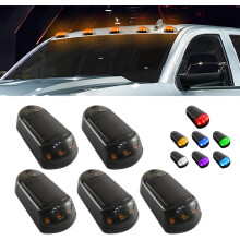 No Drill Solar Cab Lights, 7 Colors Colorful Light Shell