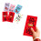Red Envelopes Year of the Dragon 3D Embossed 6 Pack 1