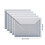 A4 Plastic Envelopes with Snap Closure 10 Pcs 2