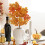 Artificial Maple Leaves Branch 21.6 inches 8