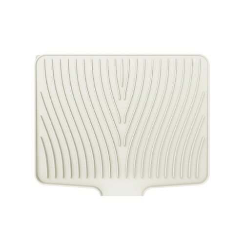 Tapis d'égouttage de cuisine en silicone blanc 1