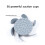 Insert pour gamelle anti-glouton avec ventouse en silicone 4