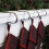 Porta calze in ottone anticato, confezione da 4 2