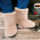 Warme Damen-Hausschuhe, Khaki, 1 Paar 8