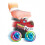 Glow LED speelgoedtrucks voor peuters, bewegingsgeactiveerd, 3-pack 2