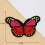 Parches termoadhesivos bordados de mariposas (10 unidades) 8