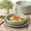 Dinah stoneware double bowl set sage green 16 pcs 6