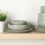 Dinah stoneware double bowl set sage green 16 pcs 5
