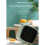 Chauffage d'appoint céramique portable et compact, chauffe en 2 secondes 3