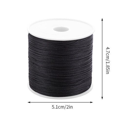 Polyestervokset lædersytråd 0,5 mm 115 yards 2