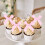 Bowknot Cake Toppers Set Romance Theme 10 Pieces 5