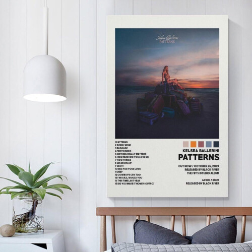 Kelsea Ballerini Patterns Canvas Poster 3-Pack 2