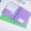 Plastic Folder with Prongs Letter Size 2-Pocket Heavy Duty 6