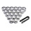 Car Wheel Lug Nut Covers 21mm 20 Pieces 3