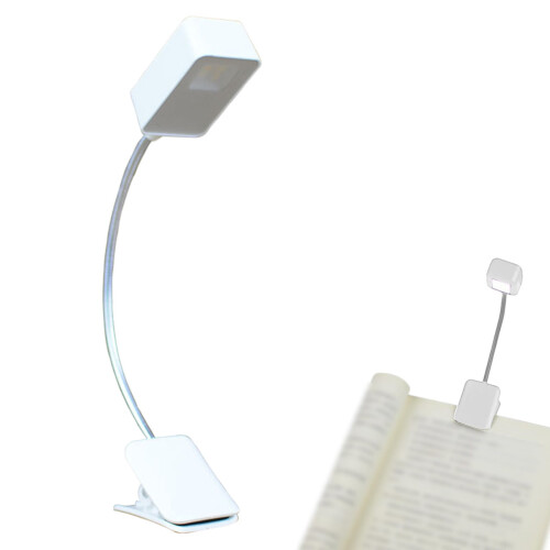 Lampe de lecture LED rechargeable à pince (1 pièce) 1