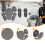 Motorcycle Shoulder and Elbow Pads Set 7 Pieces Adjustable 6