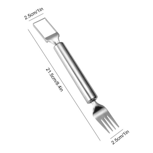 Watermelon Cutter and Fork Set Stainless Steel 3 Pcs 1