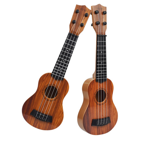 Ukulele for Kids 15-Inch 4-String Nylon String Brown 1