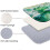 Beach Waves badetæppe skridsikkert memory foam lille 5