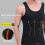 Men's Compression Vest - High-Performance Shaping, Large 5