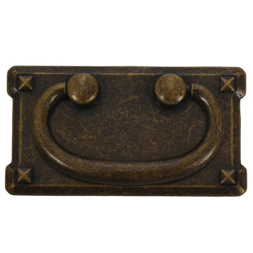 Vintage bronzen ladehandgrepen (4 stuks)