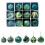 Boules de Noël décoratives pour sapin, 6 cm, lot de 24 1